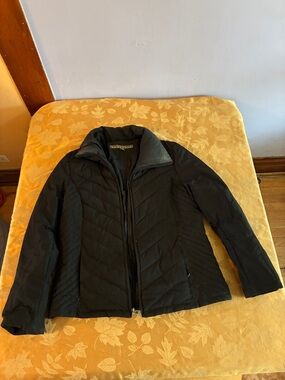 Kenneth Cole Reaction Black Quilted Jacket